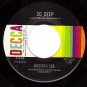 NM DECCA 31348 BRENDA LEE Break It To Me Gently/So Deep