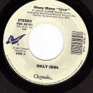 NM CHRYSALIS 43161 BILLY IDOL Mony Mony "Live" ~ Shakin