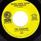 NM 45 DOUBLE SHOT 133 BAGDADS Bring Back The Doo-Wopps