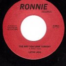 NM RONNIE 206 LATIN LADS The Way You Look Tonight/Love