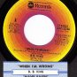 ABC 12158 45 rpm B. B. KING When I'm Wrong ~ Have Faith