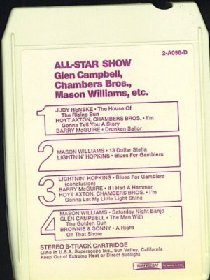 ALL STAR SHOW- GLEN CAMBELL CHAMBER BRO.......  7  -656