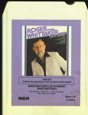 ROGER WHITTAKER - LIVE IN CONCERT TWIN SET   7-655