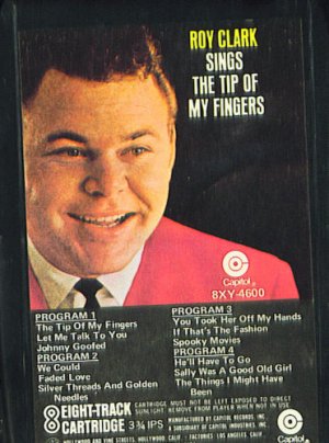 ROY CLARK - SINGS THE TIPS OF MY FINGERS   7-655