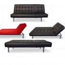 Trio Leather Sofa/Sleeper