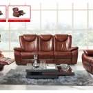 Dark Color Living Room Set with Reclining System