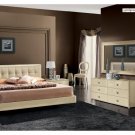 La Star Beige Comp 3 Modern Bedroom Set - King Size
