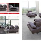 Modern Fabric Living Room Sofa Set with Adjustable Back