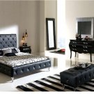 Nelly 4 Pcs Black Bedroom Set