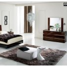 Tuscany Contemporary Bedroom Set in Lacquer Finish