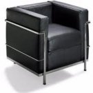 Le Corbusier Modern Leather Armchair