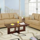 Leather Sofa and Loveseat Set Bradington Style Khaki