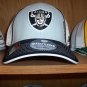 Oakland Raiders Player Pre Season Flex Rear Mesh Cap