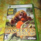 Xbox 360 Cabela game