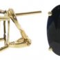 DD-R-2555Y: 14K. SOLID GOLD RING WITH NATURAL OVAL SHAPE SAPPHIRE