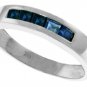 DD-R-3983W: 14K. SOLID GOLD RING WITH  NATURAL  SAPPHIRES