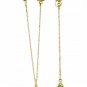 DD-1508Y: 14K SOLID GOLD CHANDELIER EARRINGS W/ NATURAL PERIDOTS