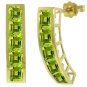 DD-R-3524: 14K. SOLID GOLD RING WITH NATURAL PERIDOTS