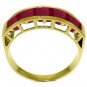 DD-R-3525: 14K. SOLID GOLD RING WITH  NATURAL  RUBIES