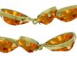 DD-3460Y: 14K. GOLD CHANDELIER EARRINGS WITH NATURAL CITRINES