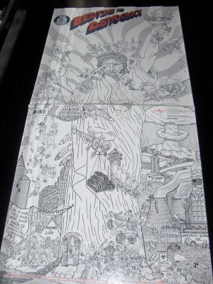 DEAD KENNEDYS LP BEDTIME FOR DEMOCRACY GAETFOLD