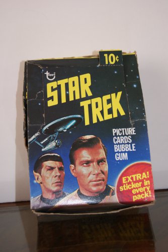Star Trek Trading Cards Book /Star Trek Bubble gum Trading Cards Box /