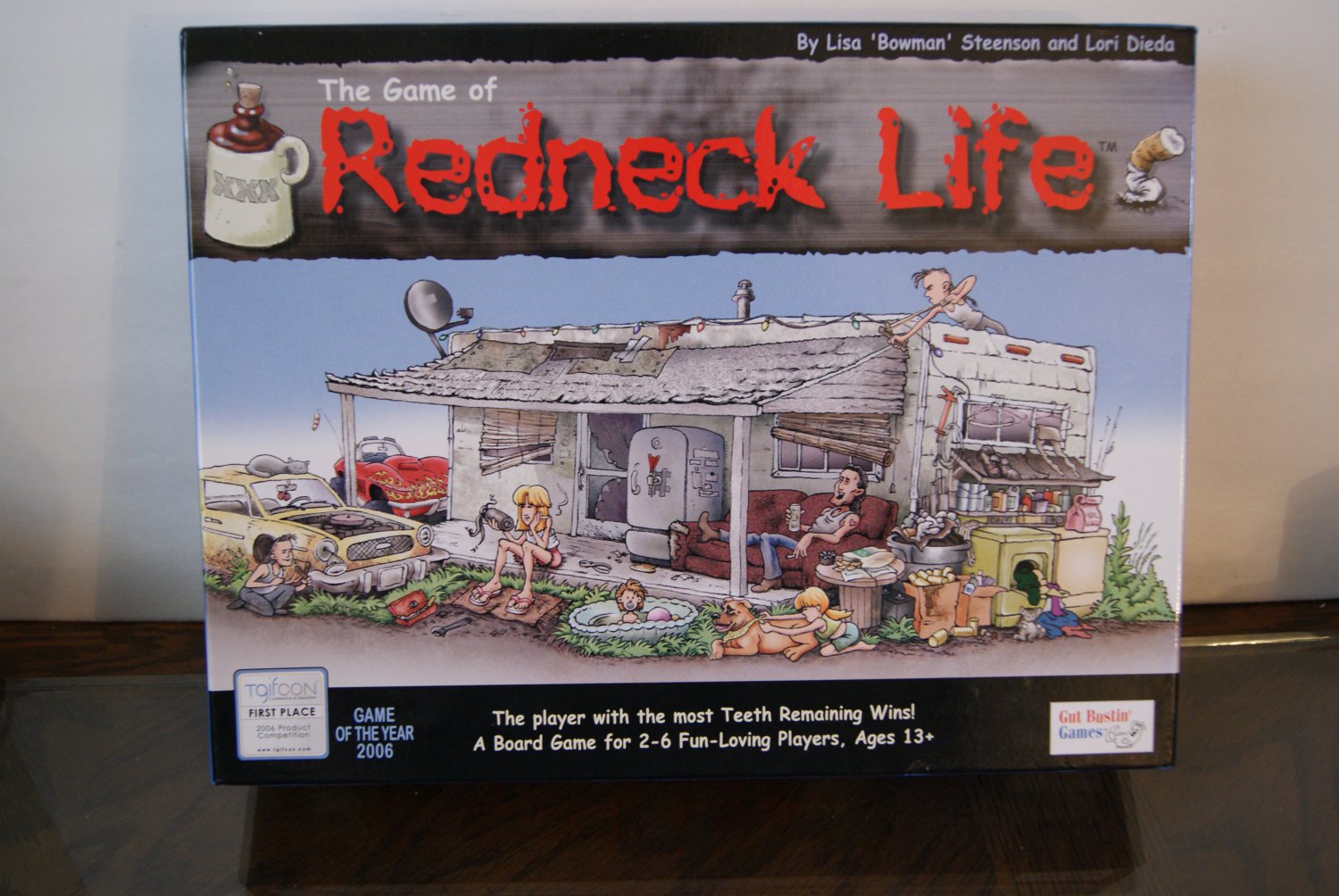 redneck game of life board