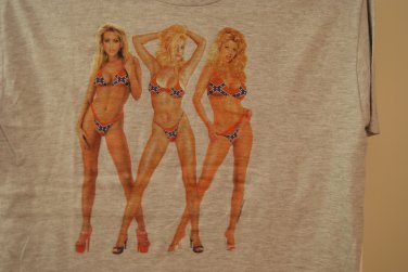 stars and bars bikini trio tee