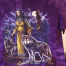 Indian with wolves tee