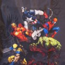 Marvel heroes in attack mode tee