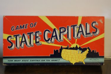 Game of state capitals