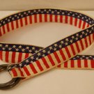 Stars and strips fabric belt
