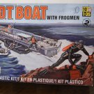 U.D.T. Boat with frogmen model
