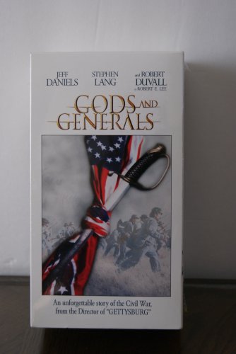 Gods and Generals VHS tapes