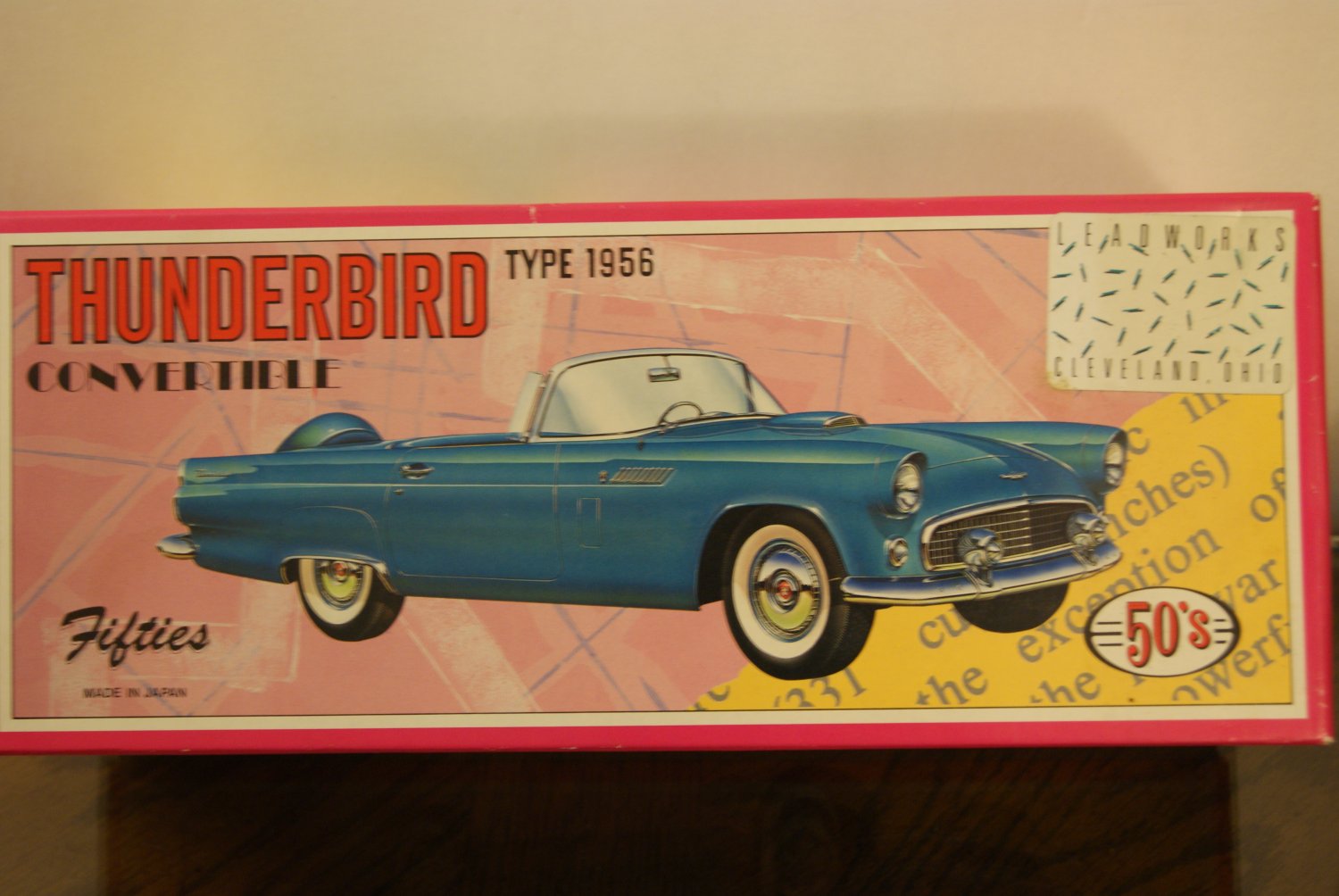1956 Thunderbird / Die-cast car