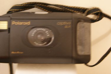 Polaroid captive SLR camera