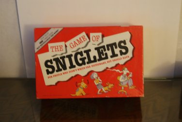 Sniglets / The game of Sniglets