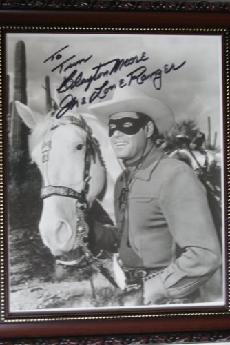 Clayton Moore / The Lone Ranger autograph