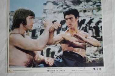 Bruce Lee / Return of the Dragon photograph /lobby card