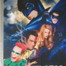 Val Kilmer , Tommy Lee Jones, Jim Carrey / Batman Forever autographed photograph