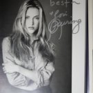 Lori Heuring autographed photograph