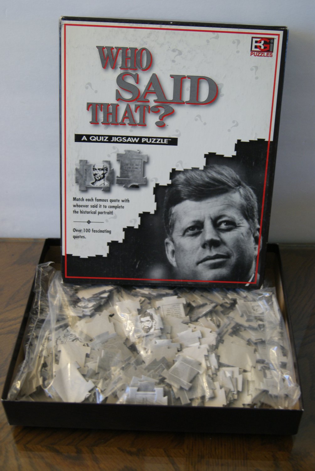 Who said that ? puzzle