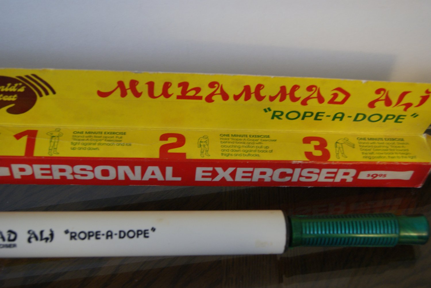 Muhammad Ali / Cassius Clay Rope a Dope personal exerciser without box