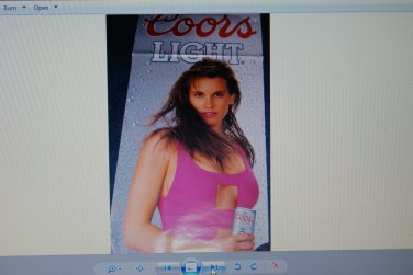 Coors Light poster