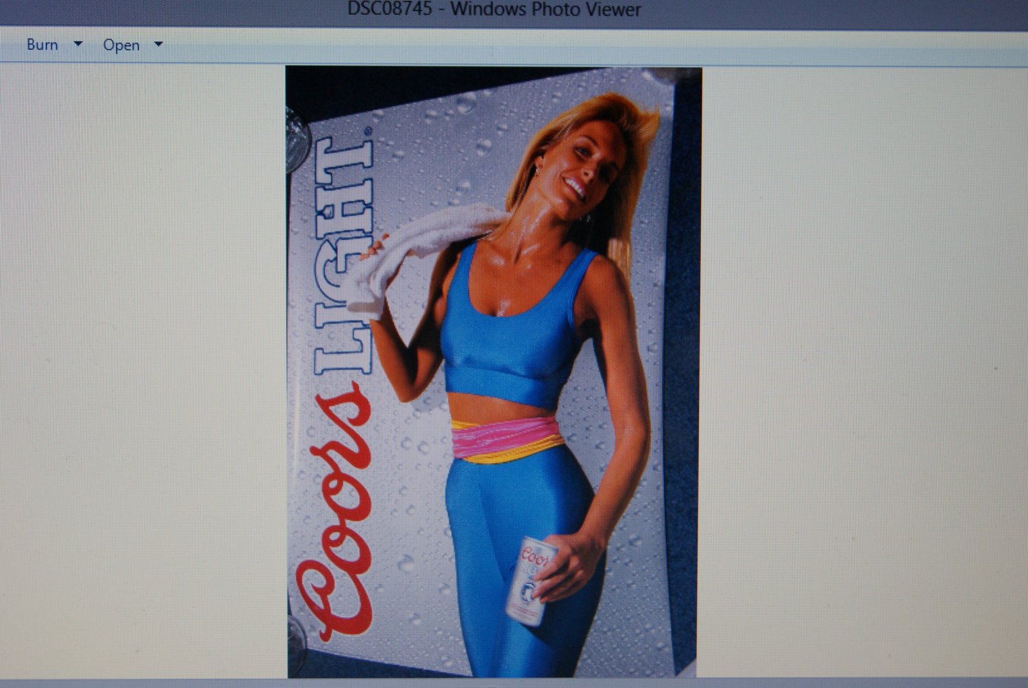 Coors Light poster