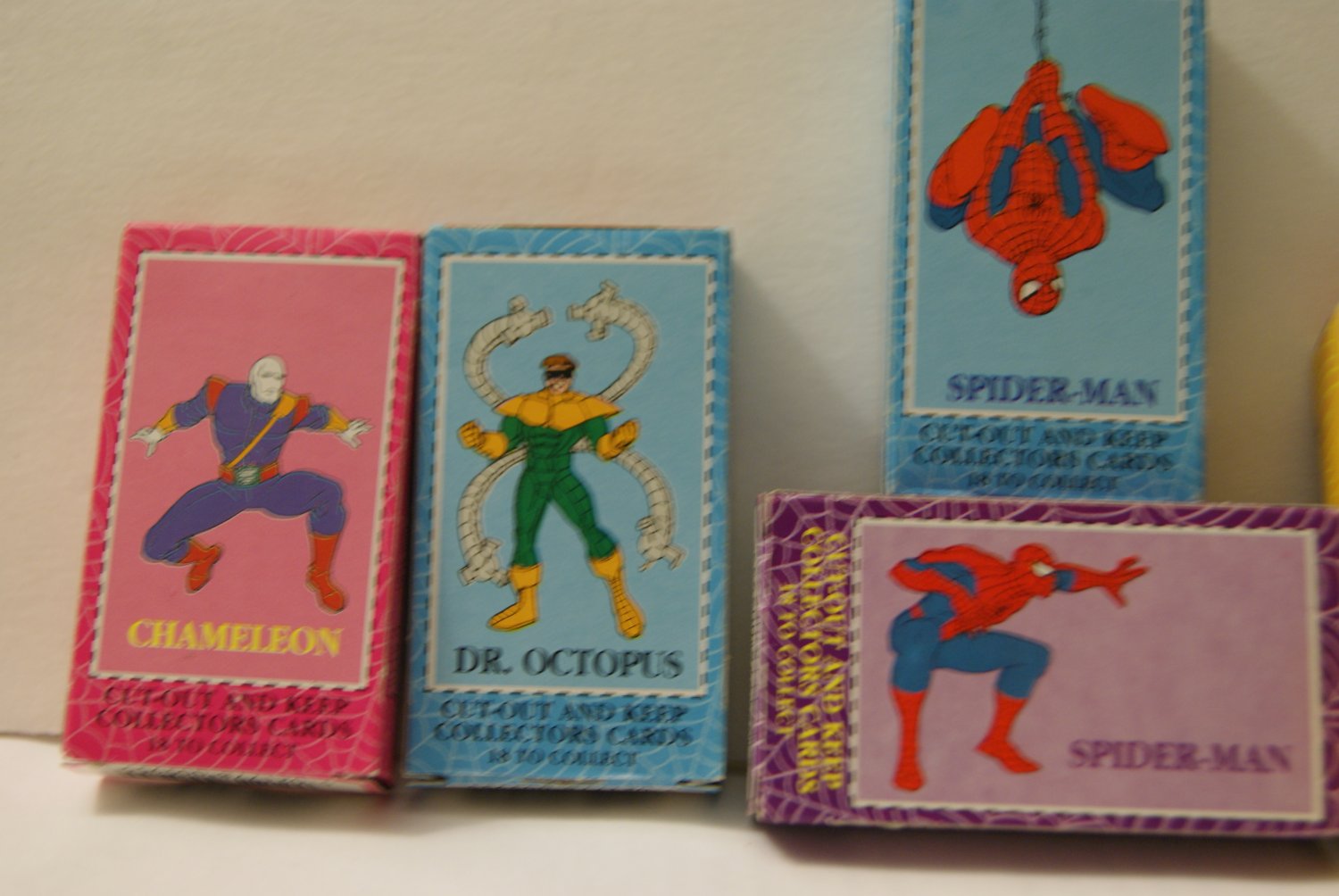 Spiderman candy sticks "cigarettes"