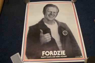 Fordzie / Gerald Ford poster