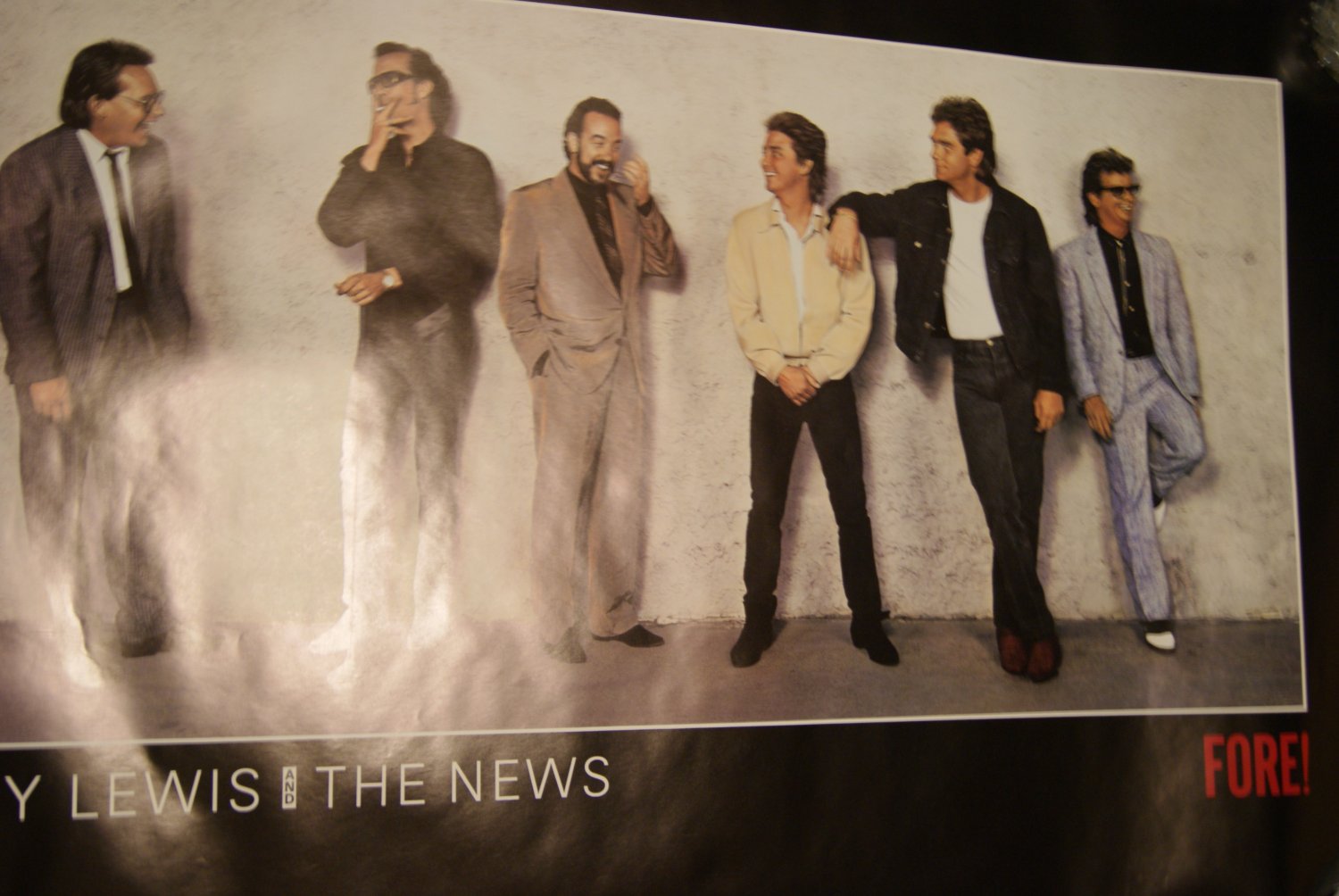 Huey Lewis and the News poster