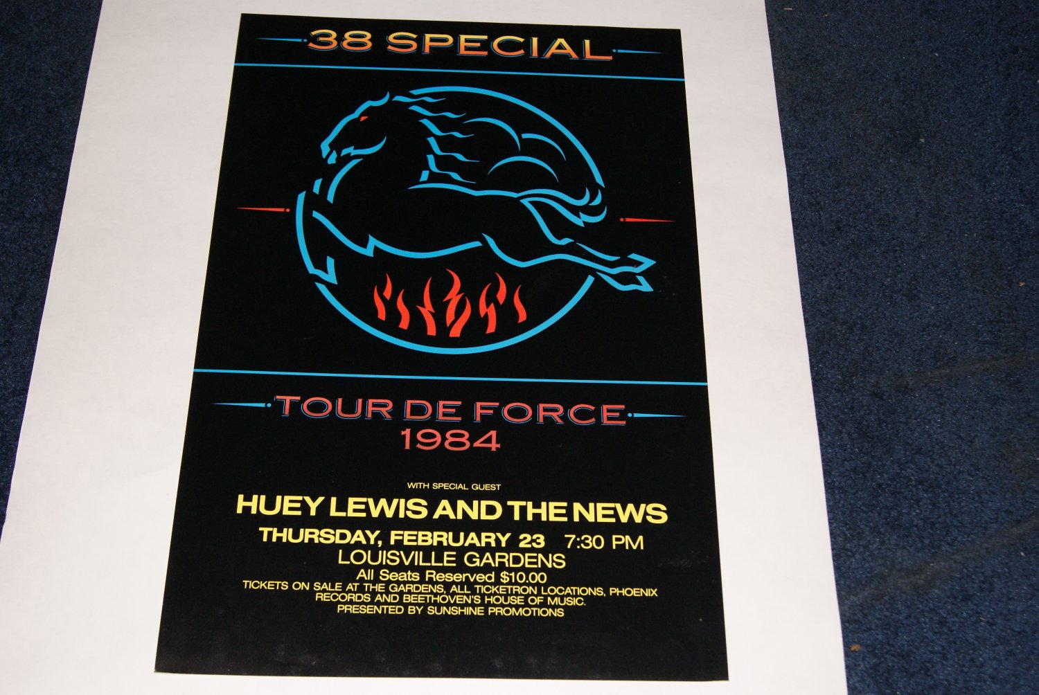 38 Special Tour De Force Concert Poster