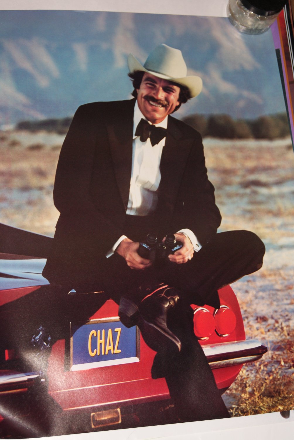 Tom Selleck / CHAZ Poster